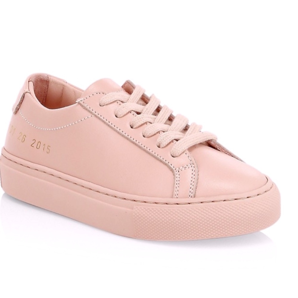 Common Project size 24 toddler sneakers (blush)